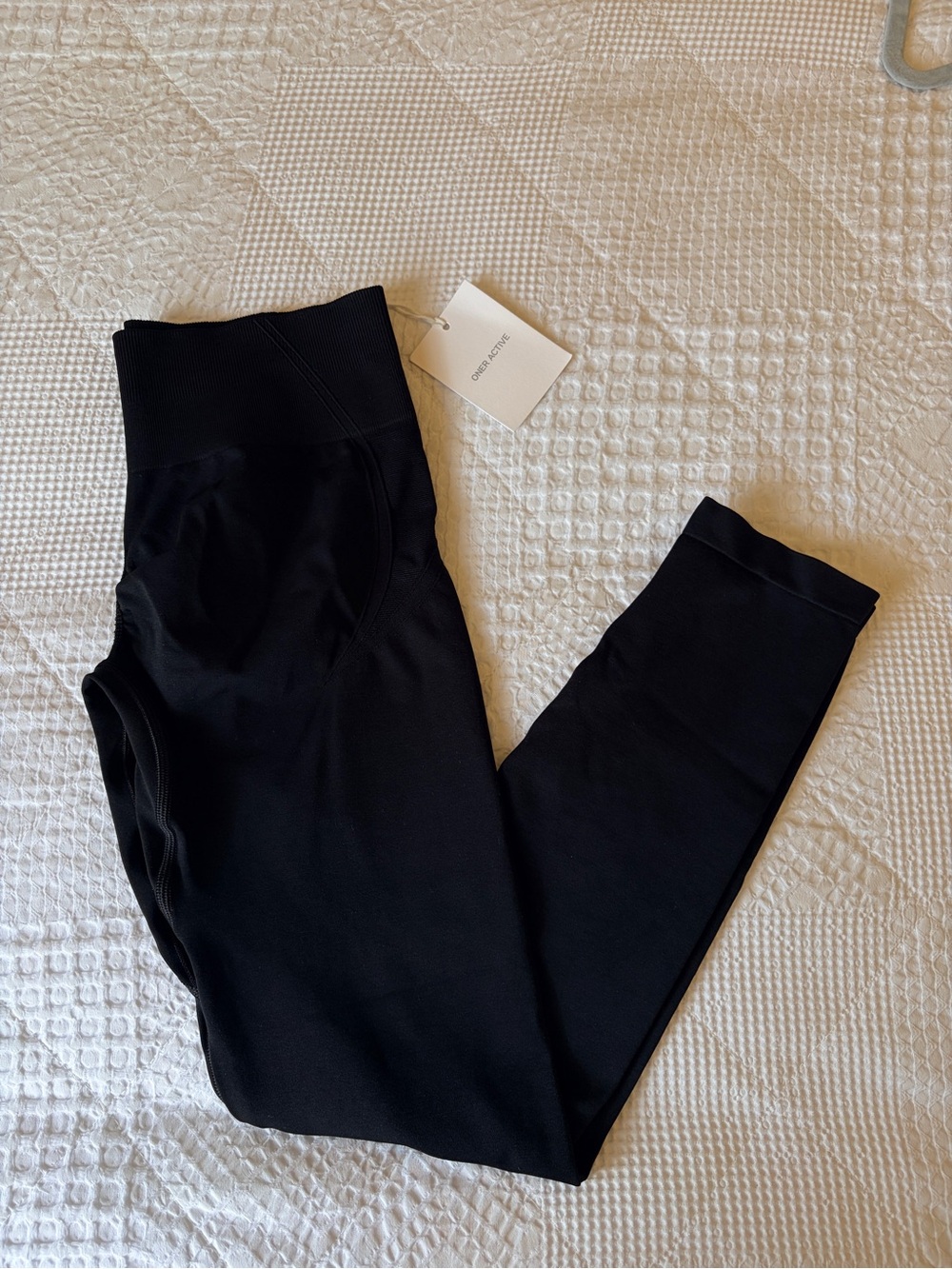 EffortlessLift Seamless Mid Rise Leggings Black Medium NWT